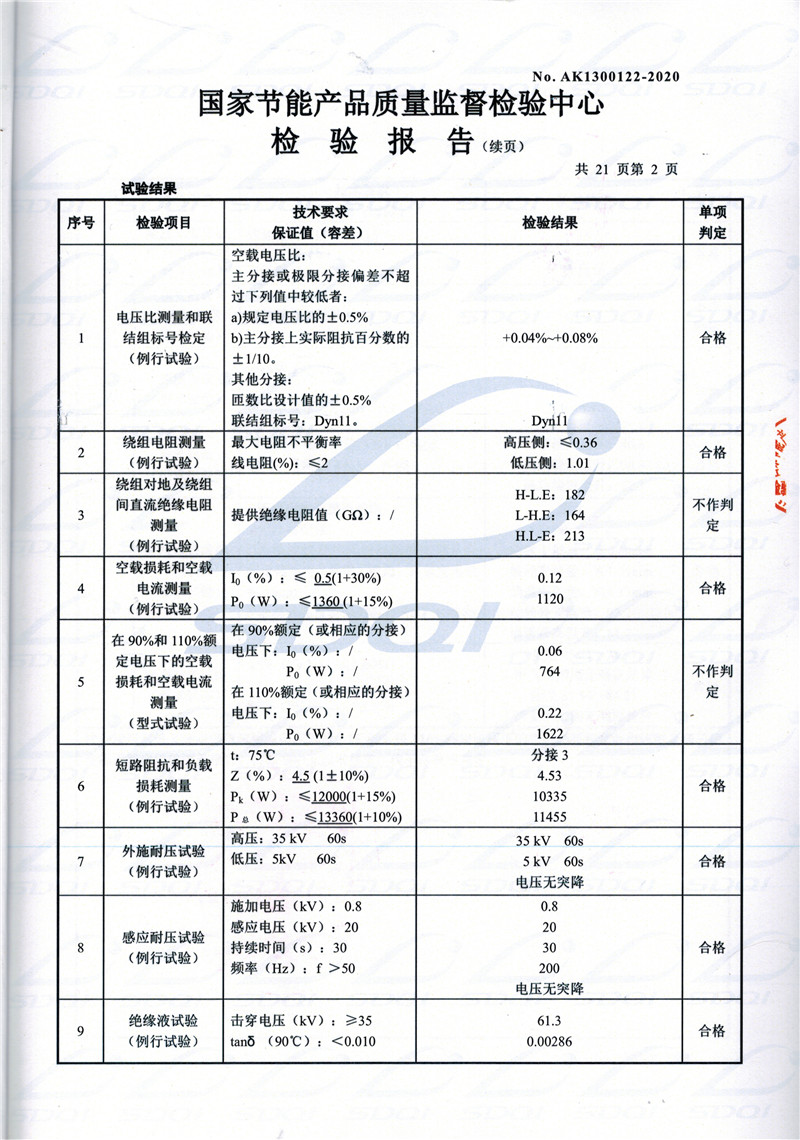 高低压试验报告-S11-1250含山含山含山油浸式变压器-2.jpg